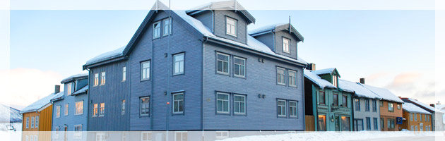Tromsø leilighetshotell fasade